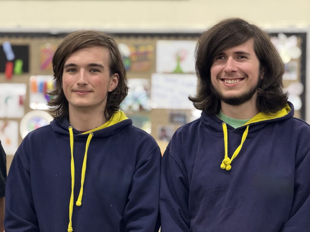 District Youth Leads - Isaac Jones and Joseph Steel